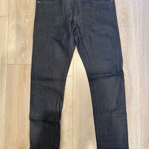 Uniqlo Men's Deep Indigo Straight Jeans 32x32